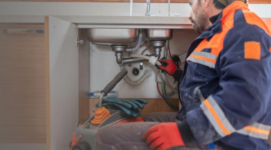 Residential Slab Leak Plumbing in Pleasant Lake, MI
